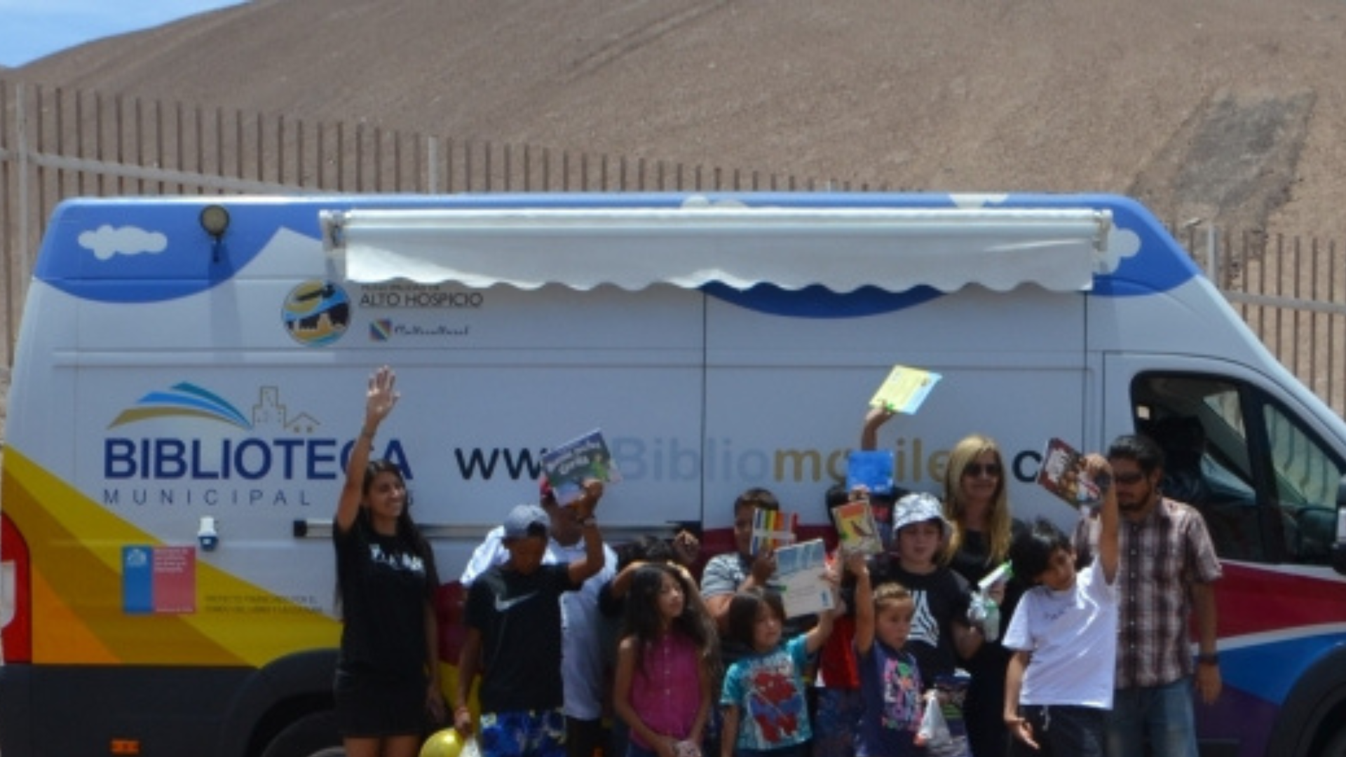 BiblioVerano en sector Santa Rosa (Alto Hospicio)