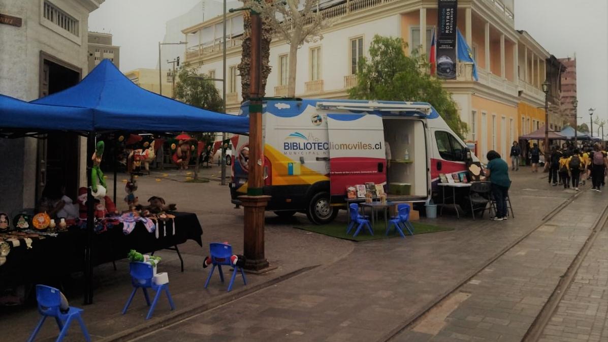 Bibliomóvil de Alto Hospicio Noviembre 2022