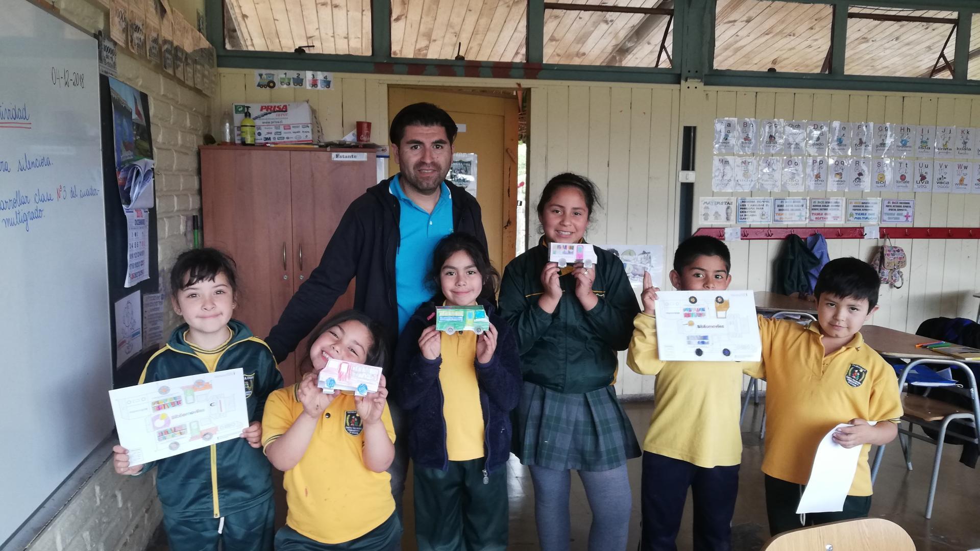 Visita a la escuela Santa Valentina