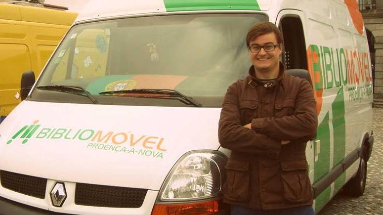 Nuno Marçal, el bibliobusero portugués que difunde los bibliomóviles del mundo