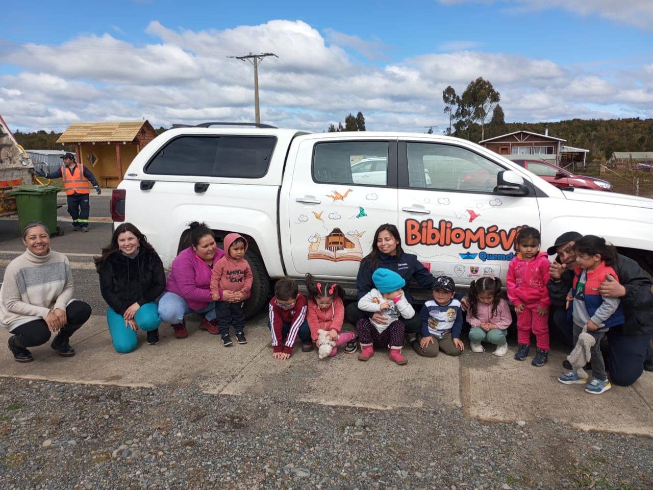 Biblioplaza en Quemchi
