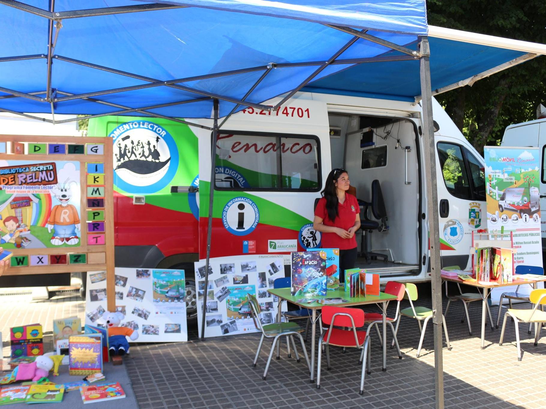 Encuentro regional de Bibliomóviles en La Araucanía