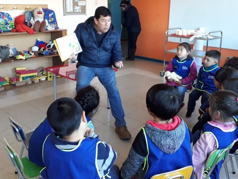 Día del bibliomóvil en Punta Lavapié Biobío