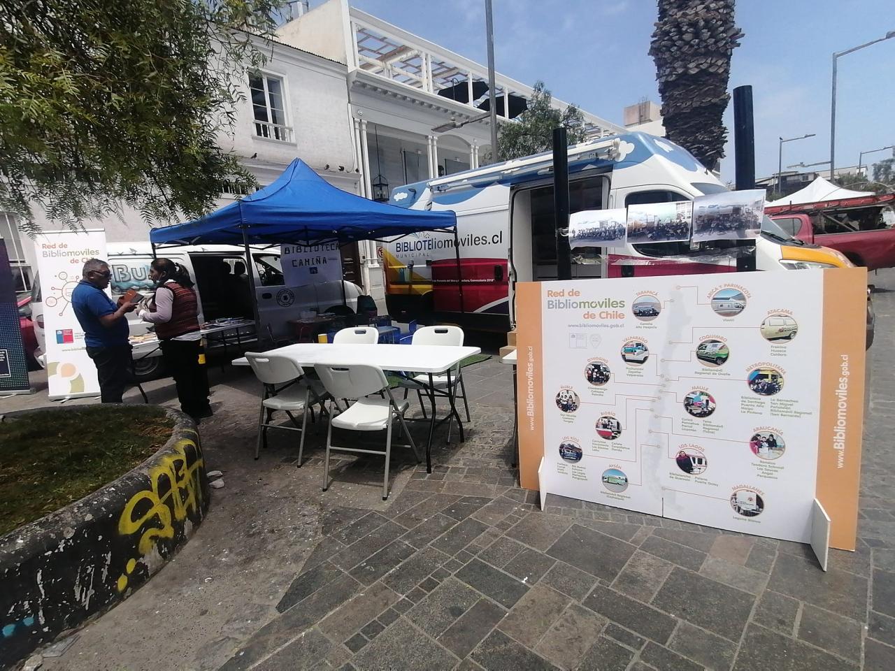 Exposición del trabajo de los Bibliomóviles de Camiña y Alto Hospicio 2022