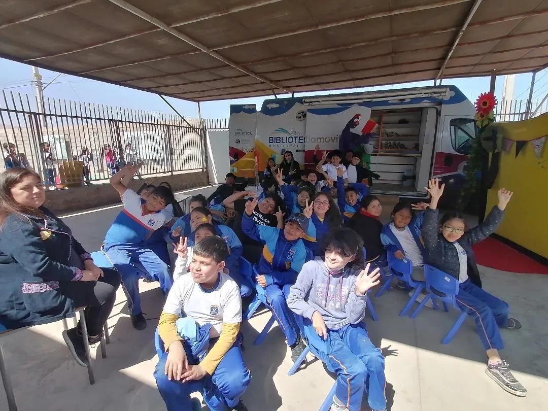 Día del Bibliomóvil 2023 Colegio Marista Alto Hospicio