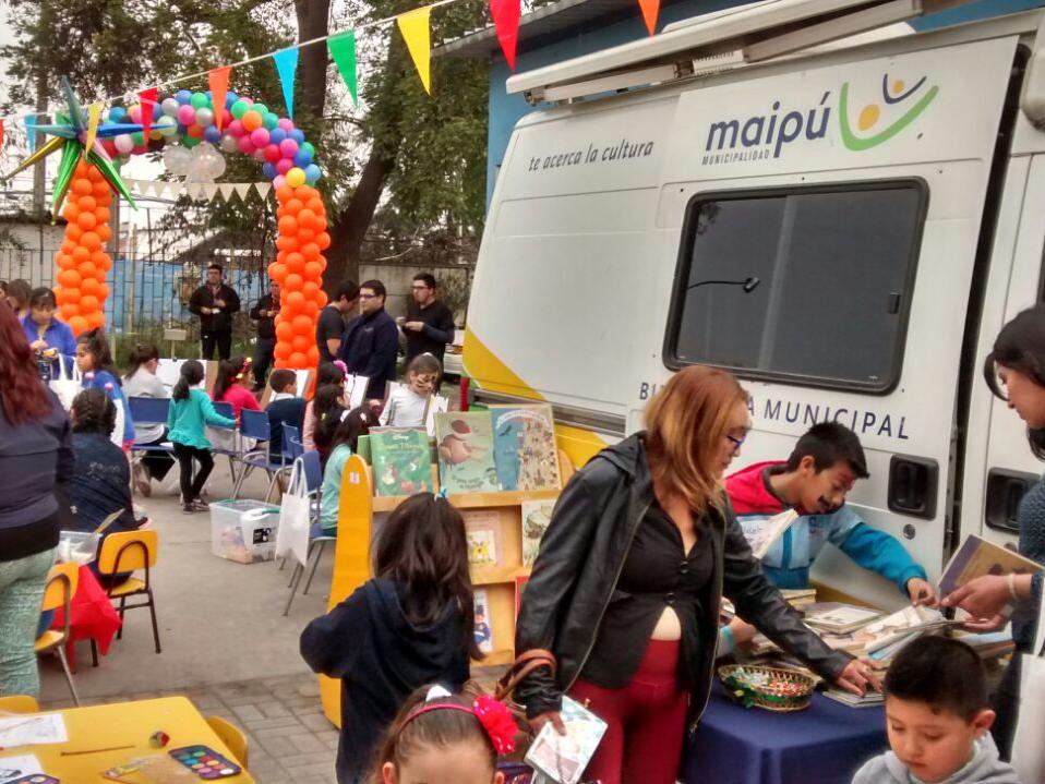 Bibliomóvil Maipú - Día del niño