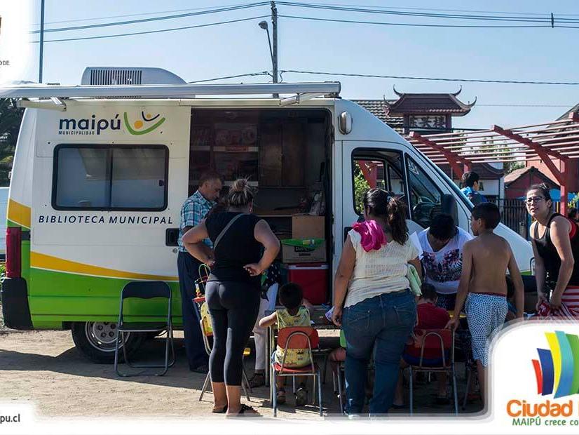 Bibliomóvil Maipú - Parque vivo