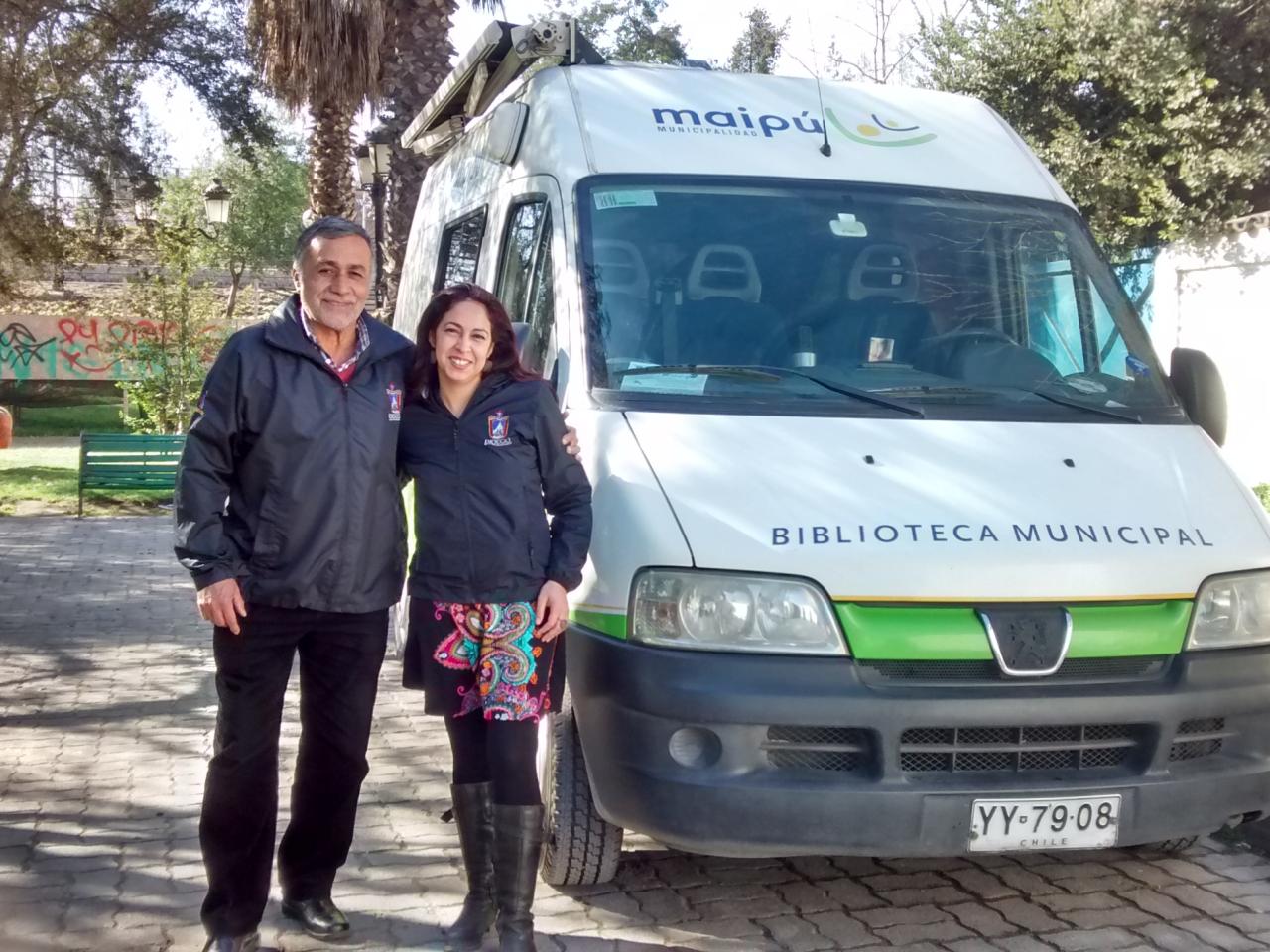 Bibliomóvil Maipú - Equipo