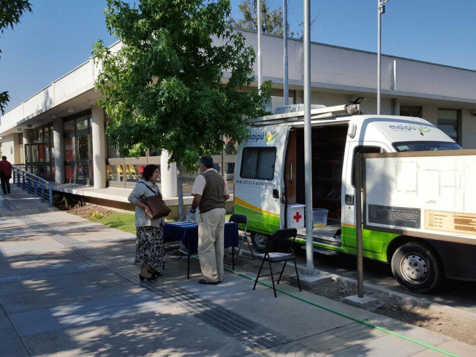 Bibliomóvil Maipú CESFAM Luis Ferrada