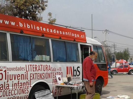 Bibliobús Biblioteca de Santiago