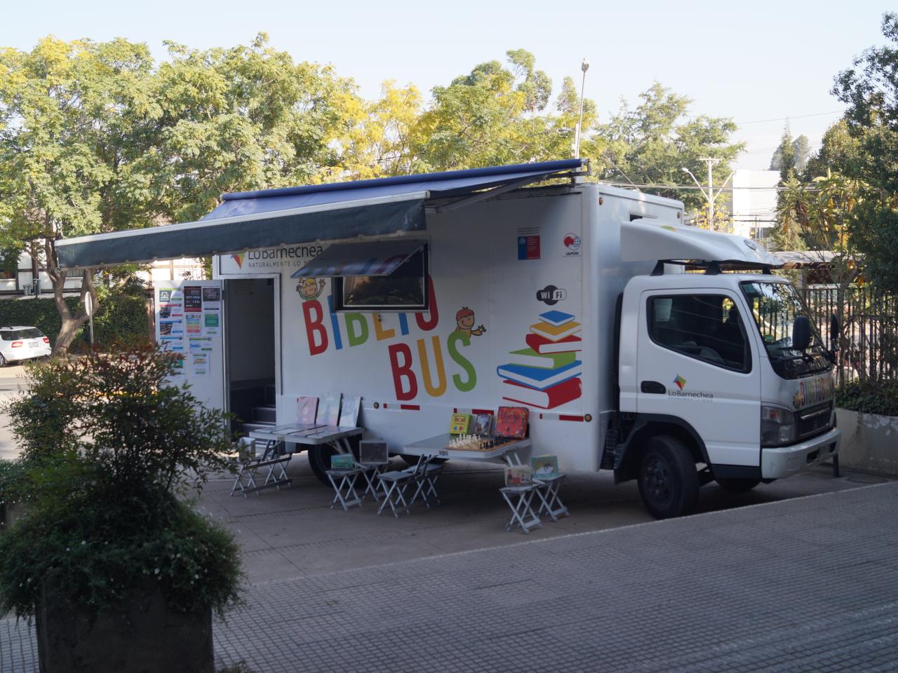 Bibliobús Lo Barnechea - Mes del Libro