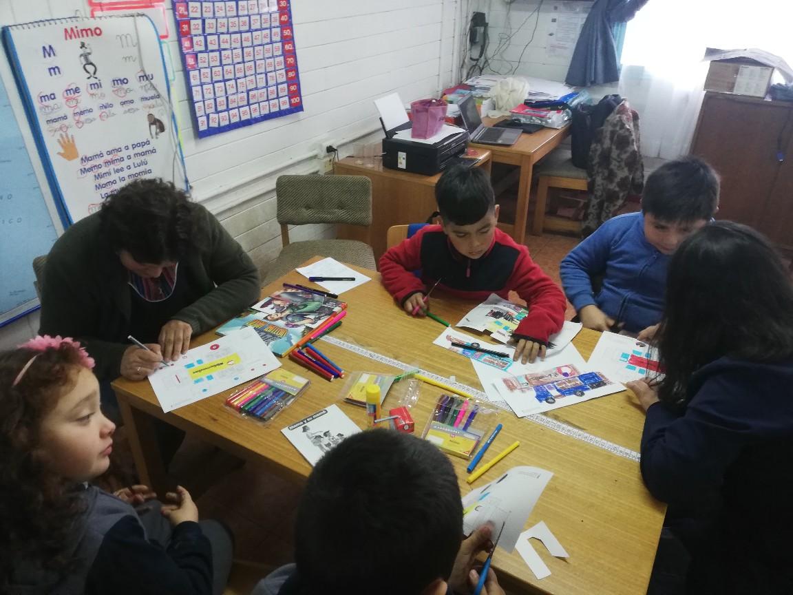 Bibliomóvil Curanilahue en terreno