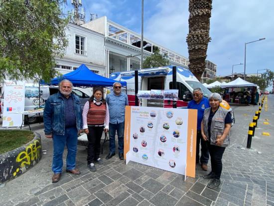 Exposición del trabajo de Camiña y Alto Hospicio 2022