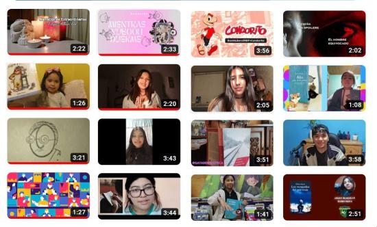 Admisibilidad del 9°. Concurso Nacional de Booktubers y Bookstagrammers