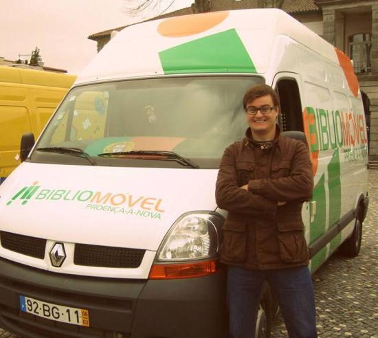 Nuno Marçal, el bibliobusero portugués que difunde los bibliomóviles del mundo
