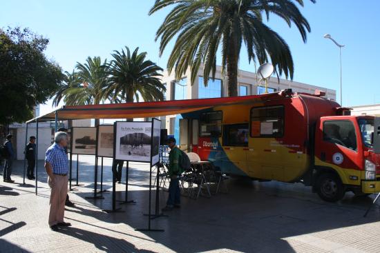 Dibamóvil de Coquimbo itinera exposición fotográfica