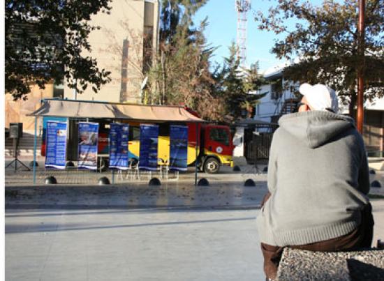 Dibamóvil detiene su marcha y organiza cursos en Ovalle