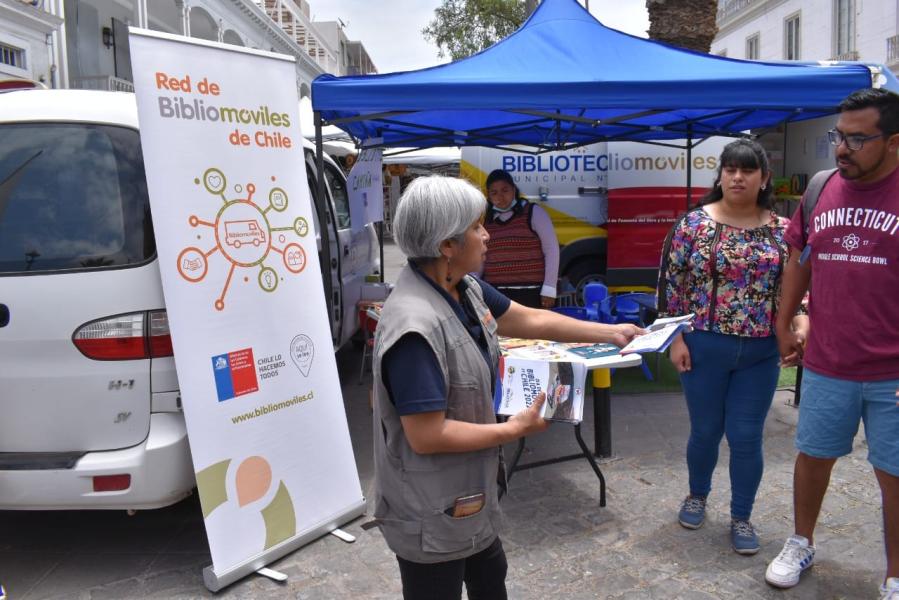Exposición del trabajo de los Bibliomóviles de Camiña y Alto Hospicio 2022 Exposición del trabajo de los Bibliomóviles de Camiña y Alto Hospicio 2022