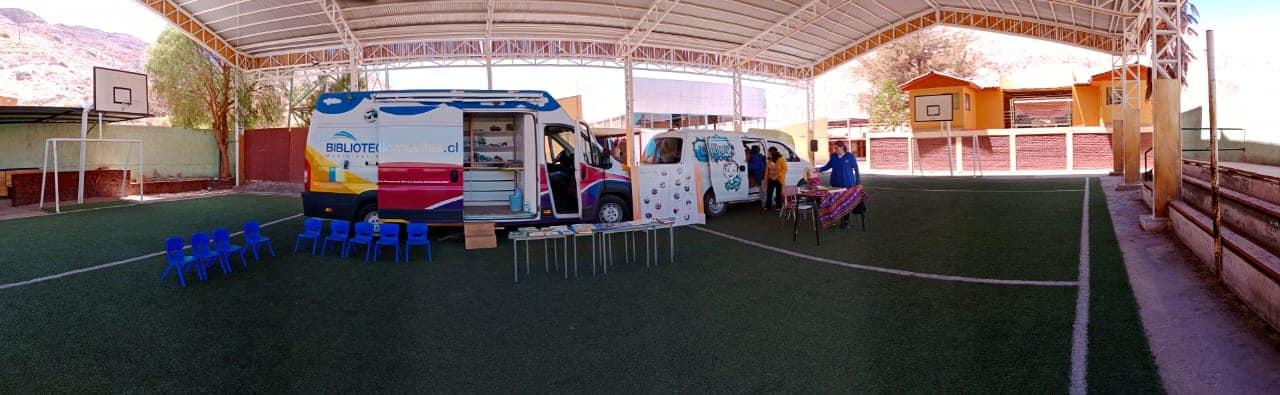 Mes del Bibliomóvil Camiña 2022