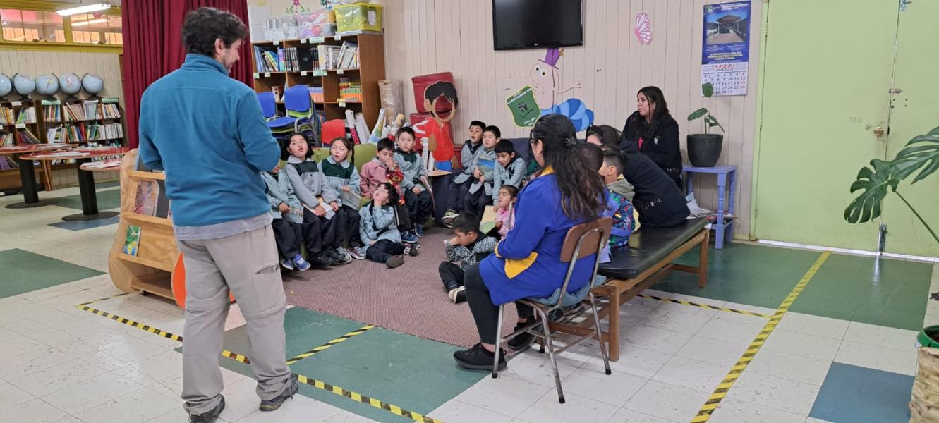 Bibliomóvil de Lebu marzo 2023