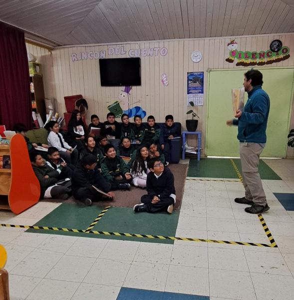 Bibliomóvil de Lebu marzo 2023