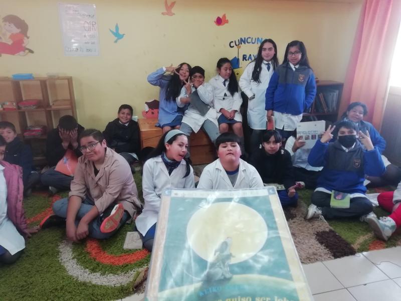 Bibliomóvil de Lebu marzo 2023