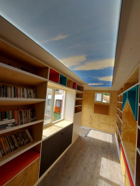 Remodelación bibliobús Lo Barnechea 2023