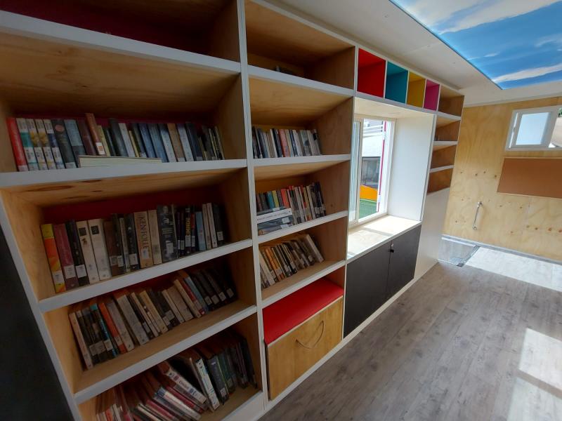 Remodelación bibliobús Lo Barnechea 2023