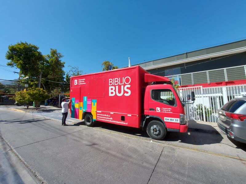 Bibliomóvil Lo Barnechea abril 2023