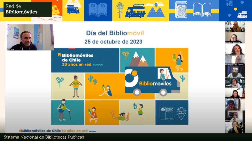 Jornada regional de la redes de bibliomóviles en conformación