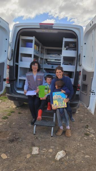 Con familia argentina que habita en Cerro Guido