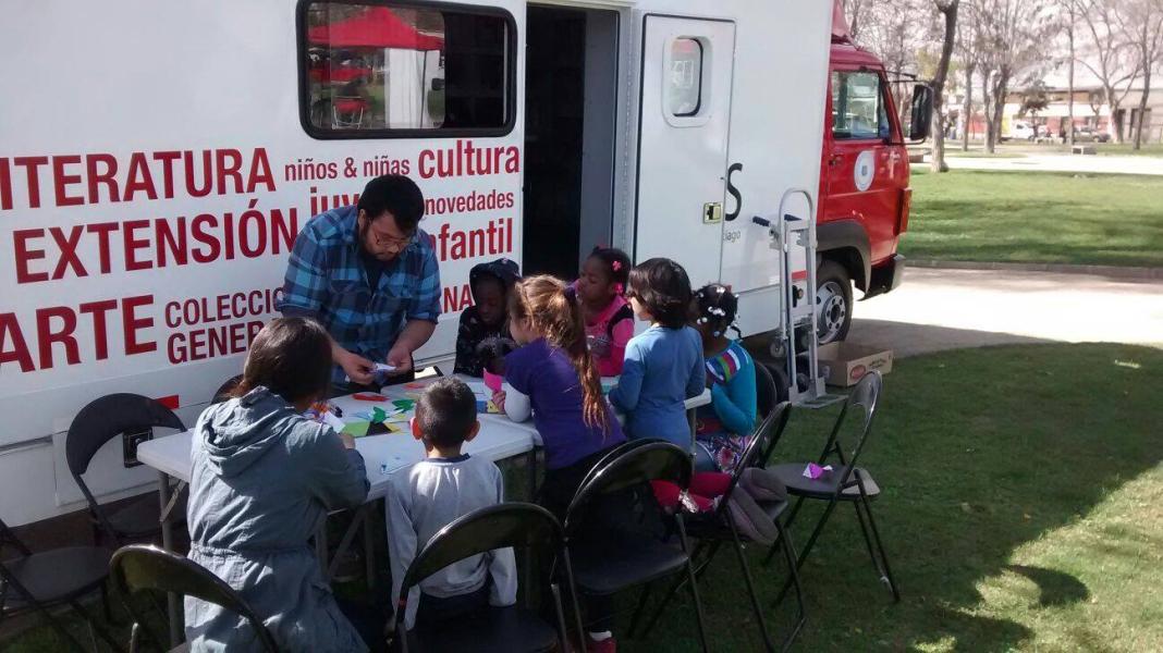 Bibliobús Biblioteca de Santiago