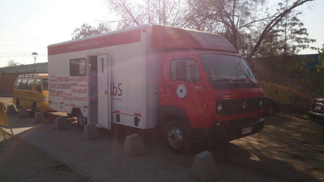Bibliobús Biblioteca de Santiago
