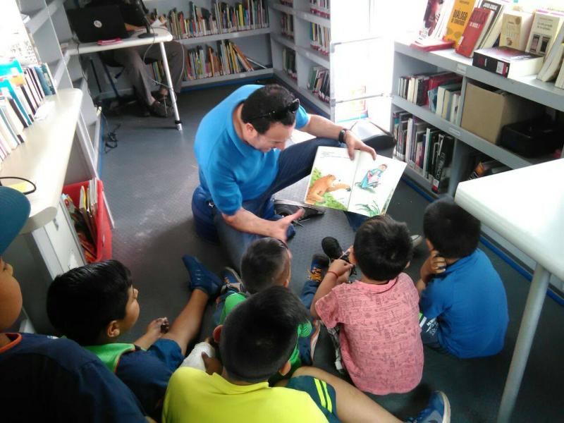 Bibliobús Biblioteca de Santiago