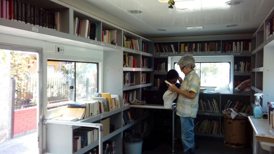 Bibliobús Biblioteca de Santiago