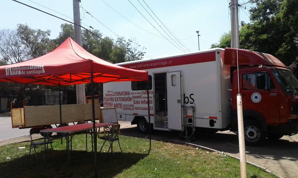 Bibliobús Biblioteca de Santiago