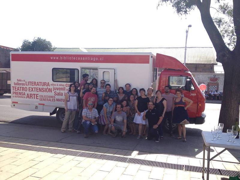 Bibliobús Biblioteca de Santiago