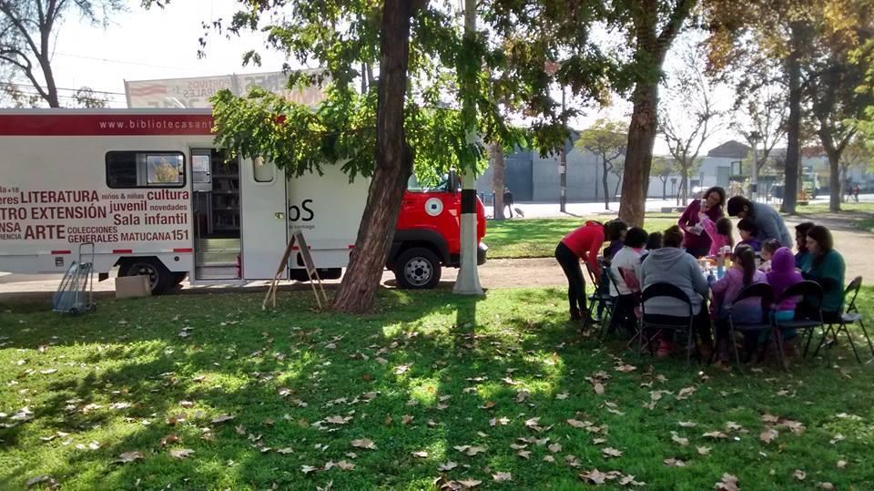 Bibliobús Biblioteca de Santiago