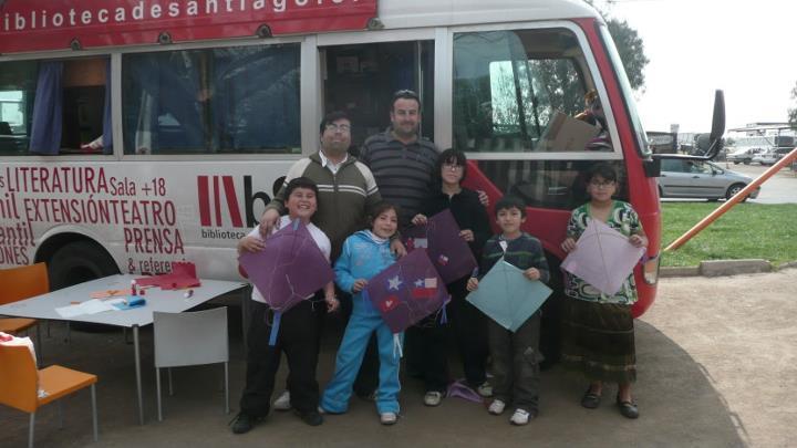 Bibliobús Biblioteca de Santiago