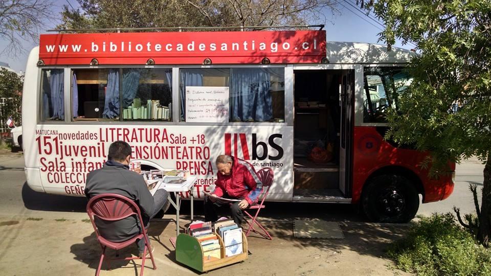 Bibliobús Biblioteca de Santiago