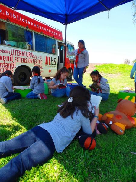 Bibliobús Biblioteca de Santiago