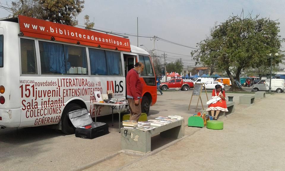 Bibliobús Biblioteca de Santiago