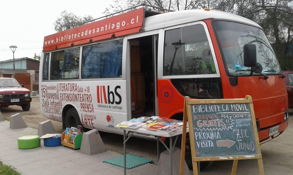 Bibliobús Biblioteca de Santiago