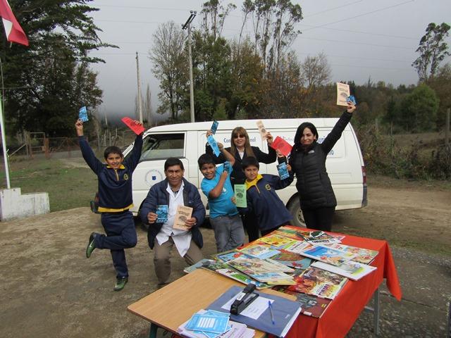 Bibliomóvil Nacimiento en terreno