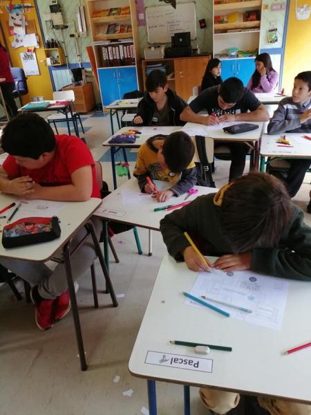 Bibliomóvil Palena en terreno