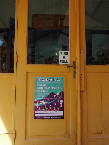 Bibliomóvil Palena en terreno