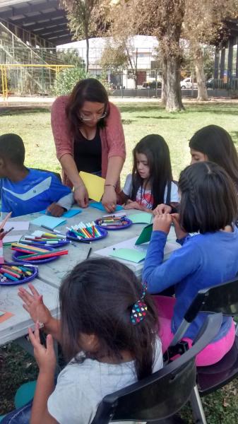 Bibliobús Biblioteca de Santiago - Cuentos Parque