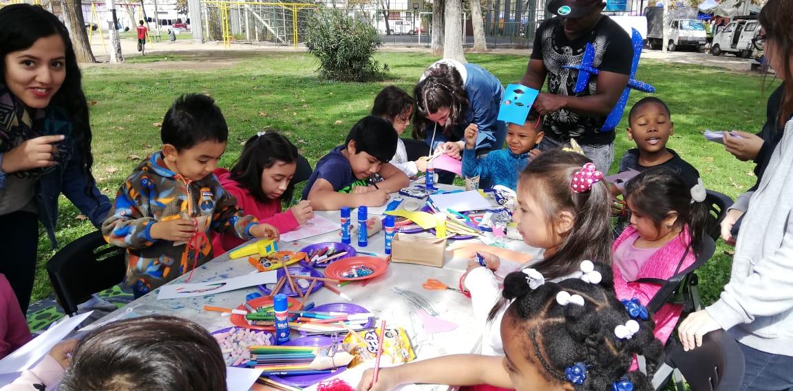 Bibliobús Biblioteca de Santiago - Cuentos Parque