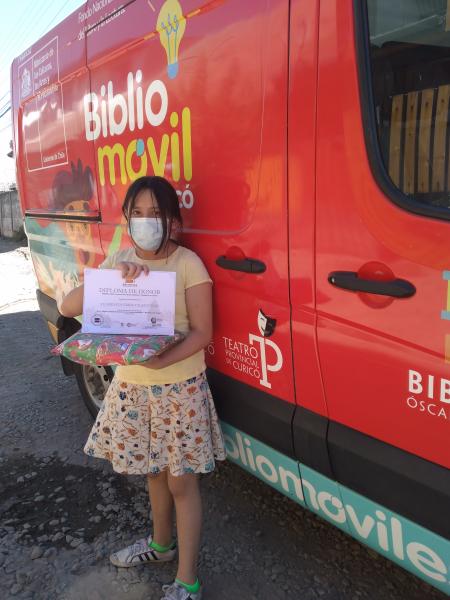 Ganadora concurso cuentos Curico